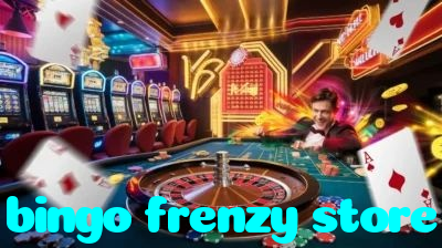 bingo frenzy store casino presented on mobile device in Pakistan with slots and live games